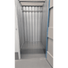Empty 25sqft self storage unit interior view