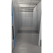 Empty 75sqft secure self storage unit interior